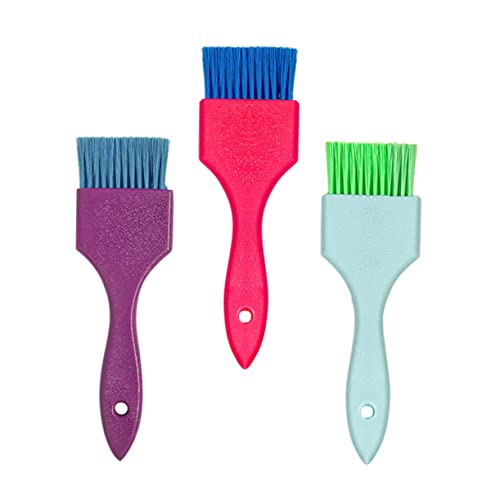 BESTYASH 3 Stück Teiliges Haarfärbe Pinsel mit Blauem Grünem und Griff Professioneller Haarfarbe für Salon und Zuhause Einfaches Auftragen und Präzises für Männer und Frauen von BESTYASH