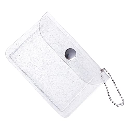 BESTYASH 3-teiliges Mini-kartenetui Aus Transparentem PVC Für Damen Einfache Geldbörse Mit Seildesign Modisches Portemonnaie von BESTYASH