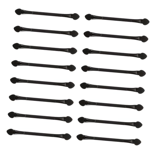 BESTYASH 30Stücke Doppelseitige Lidschatten Stifte mit Schwammkopf für Augen Make Up Kompakte Make Up für Lidschatten Eyeliner Wimpern und Augenbrauen für Mädchen und von BESTYASH