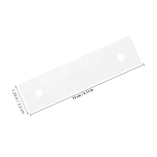 BESTYASH 320 Stück Einweg Kinnstützenpapier für Optometrie Pack Weiß Hygiene Kinnruhe Papier für Brillen Augenuntersuchungen in Optikfachgeschäften und Medizinischen Einrichtungen von BESTYASH