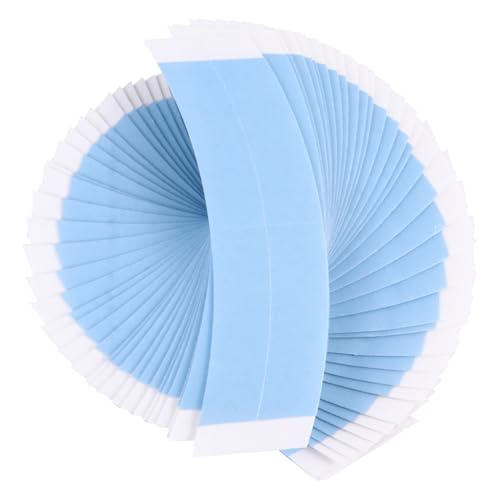 BESTYASH 36 Stück Teiliges Doppelseitiges Perückenklebeband Professionelles Gebogenes Wig Tape mit Fester Fixierung für Damen Geeignet für Perücken Haarteile Lace Closures und Extensions von BESTYASH