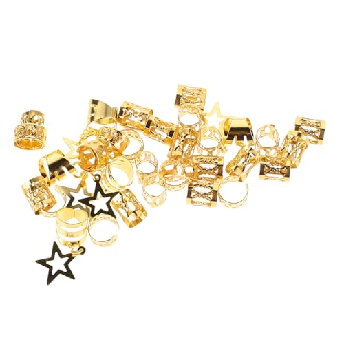 BESTYASH 36stücke Haarschmuck Für Frauen -accessoires Süße Haar-accessoires Dreadlock-perlen Diy-haar-charms von BESTYASH