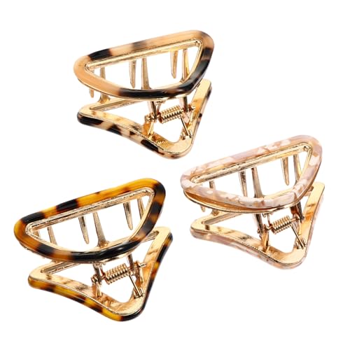 BESTYASH 3Stücke Retro Haarspangen für Frauen Haarclips Rutschfeste Haarklammern für Verschiedene Outfits Robuste Krallenklammern von BESTYASH