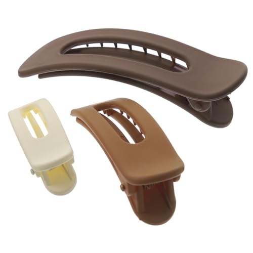 BESTYASH 3 Stück Flache Entenschnabel Haarspangen für Damen Dekorative Haarklammern in Rosa Schwarz und Blau für Haartypen und Frisuren BESTYASH 3 Stück Flache Entenschnabel Haarspangen für Damen Dekorative Haarklammern in Rosa Schwarz und Blau für Haartypen und Frisuren von BESTYASH