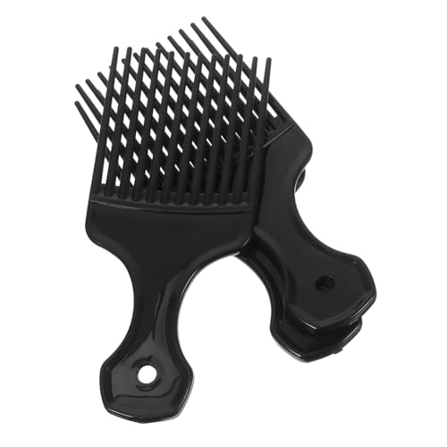 BESTYASH 3Stücke Teiliges Breiter für Haarentwirrung Hochwertige Stylingkämme für Langes Dickes Haar für Damen und Herren Schwarz von BESTYASH