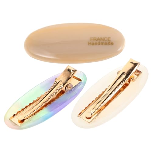 BESTYASH 3stücke Teiliges Ovaler Französischer Haarnadeln Für Frauen Retro-haarspangen Für Stirn Elegantes Haaraccessoire Für Feines Haar Zum Fixieren Von Und Frisuren von BESTYASH