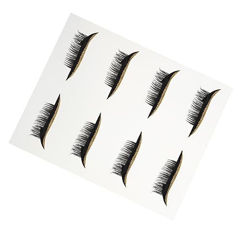 BESTYASH 4paare Klebrige Augen Make-up Eyeliner Wimpern Aufkleber Für Frauen Zum Aufkleben Für Partys Und Anlässe von BESTYASH