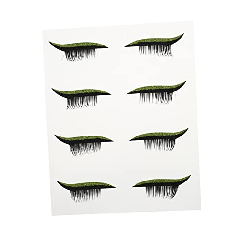 BESTYASH 4paare Pack Selbstklebendes Augenlidband Wasserfester Eyeliner-aufkleber Glänzende Wimpernsticker Make-up-tools von BESTYASH