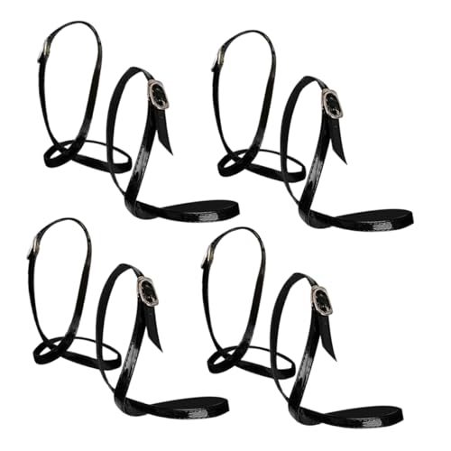 BESTYASH 4 Paare Verstellbare Abnehmbare Schuhbänder für Damen High Heels mit Kreuzdesign Sicherer Halt und Komfort durch Schnallenverschluss Langes Band für Perfekten Sitz bei Alltag und BESTYASH 4 Paare Verstellbare Abnehmbare Schuhbänder für Damen High Heels mit Kreuzdesign Sicherer Halt und Komfort durch Schnallenverschluss Langes Band für Perfekten Sitz bei Alltag und von BESTYASH