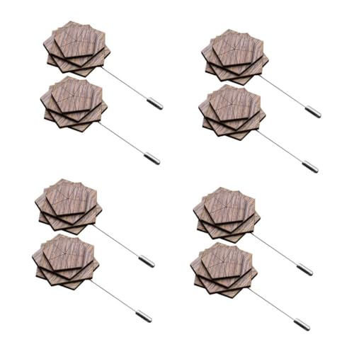BESTYASH 4 Sätze 4Er Set Holzblumen Anstecknadeln Wasserhahnhalterung Aufsatz Anstecknadeln Faltbare Beutel Broschengriff Für Männer Schuhlöffel Tassen 2 Stück * 4 BESTYASH 4 Sätze 4Er Set Holzblumen Anstecknadeln Wasserhahnhalterung Aufsatz Anstecknadeln Faltbare Beutel Broschengriff Für Männer Schuhlöffel Tassen 2 Stück * 4 von BESTYASH