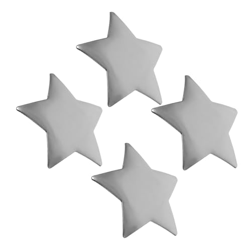 BESTYASH 4 Stck. Haarnadel Aus Metall Stern Bunt Klein Styling Form Farbe Haarklammer Mädchen Für Jay Star Snap Haarspangen Mini-haarspange Süße Haarspangen Metallhaarclip Grau BESTYASH 4 Stck. Haarnadel Aus Metall Stern Bunt Klein Styling Form Farbe Haarklammer Mädchen Für Jay Star Snap Haarspangen Mini-haarspange Süße Haarspangen Metallhaarclip Grau von BESTYASH