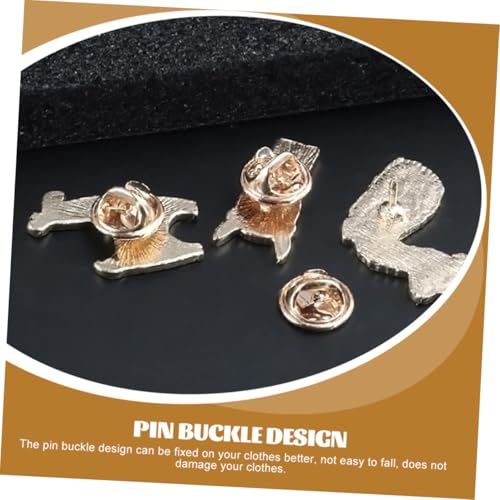 BESTYASH 4 Stück Alpaka Broschen Kreative Tier anstecknadeln Niedliche Farbige Emaille Pins Dekorative Schal Kleidungssicherheitsspitzen Geschenk für Alpaka liebhaber Modische Accessoires von BESTYASH