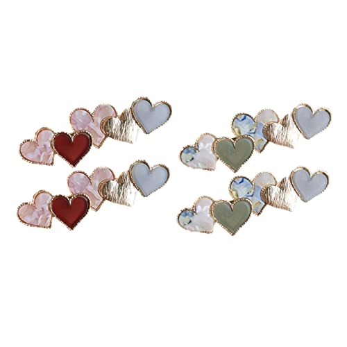 BESTYASH 4 Stück Haarclips Liebevolle Entenbill Clip Haarschmuck für Damen für Partys und Besondere Anlässe Langlebig und Stylisch von BESTYASH