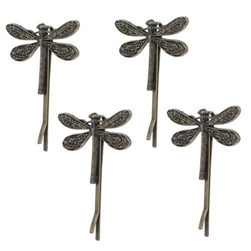 BESTYASH 4stücke Vintage Metall Libellen-haarspange Dekorative Haarklammern Für Damen Haaraccessoires Für Hochzeiten Partys Und Alltag Aus Zinklegierung Einzigartiges Design von BESTYASH