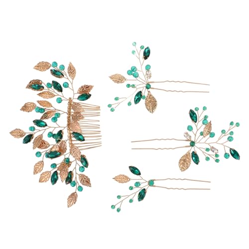 BESTYASH 4stücke Teilige Blumen-haarnadeln Für Hochzeit -kopfschmuck Blumen-haarspangen Kopfschmuck Hochzeits-haarschmuck Schmuck Für Bräute Brautjungfern Frauen Mädchen von BESTYASH