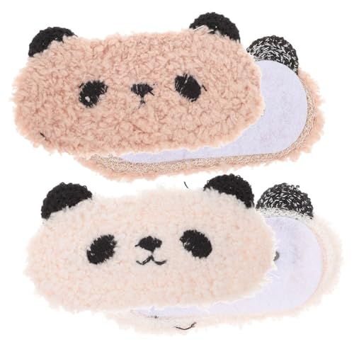 BESTYASH 4 Stück Panda Tier Haarklammer Teiliges Clip für Mädchen Süße Haarspangen aus Hochwertigem Material Vielseitig Einsetzbar für Haar Kleidung und Accessoires Haarschmuck Dekoration von BESTYASH