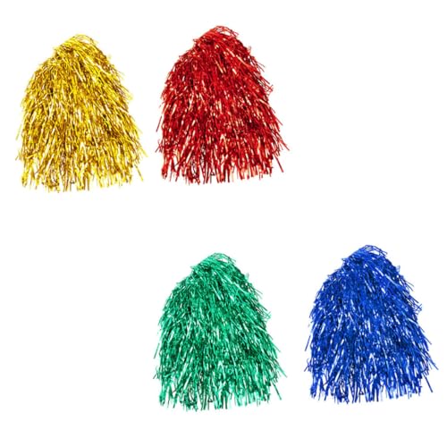 BESTYASH 4stücke Bunte Cosplay Perücken Headdress Für Maskerade-party Hochtemperaturbeständige Kostümperücke Für Kostüme Und Tägliches Tragen von BESTYASH