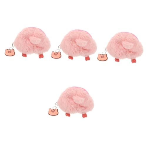 BESTYASH 4 Stück Schweine-Hintern-Geldbörse kleine Geldbörse mini geldbörse Münzbeutel Schlüsselanhänger Mädchen wechseln die Handtasche süße Geldbörse Cartoon-Geldbörse Portemonnaie Plüsch BESTYASH 4 Stück Schweine-Hintern-Geldbörse kleine Geldbörse mini geldbörse Münzbeutel Schlüsselanhänger Mädchen wechseln die Handtasche süße Geldbörse Cartoon-Geldbörse Portemonnaie Plüsch von BESTYASH
