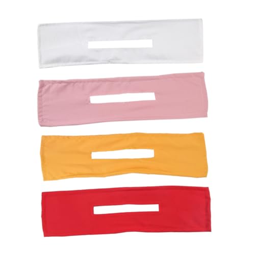 BESTYASH Rotierende Haarbänder mit Schleife 4 Stück Haarstyling Tool für Haarschmuck für Mädchen Elastisch und Einfach Anzubringen von BESTYASH