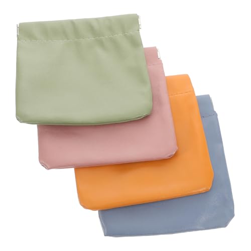 BESTYASH 4stücke Mini Kosmetiktasche Pack Tragbare Organizer Für Handtasche Kleiner Geldbeutel Für Lippenstift Münzen Kosmetik Und Essentials Kompakt Und Leicht Für Unterwegs von BESTYASH