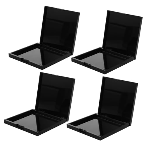BESTYASH 4 Stück UV Gel Aufbewahrungsbox Schwarz Lichtgeschützt Jelly Glue Organizer Robust Tragbar Für UV Solid Nail Glue Pflege von BESTYASH