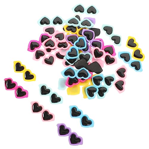 BESTYASH 40 Stück Haarnadel-Charme würfelunterlage beileight haarreife vuelight brooch Halloween handgefertigte Handyhüllendekoration Anhänger für die Schmuckherstellung Harz von BESTYASH