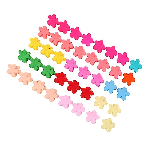 BESTYASH 40stücke Blumen Haarklammern Für Mädchen Kleine Blumen Haar Clips Haarspangen Junge Mädchen Haar Ornament Kieferklammern von BESTYASH