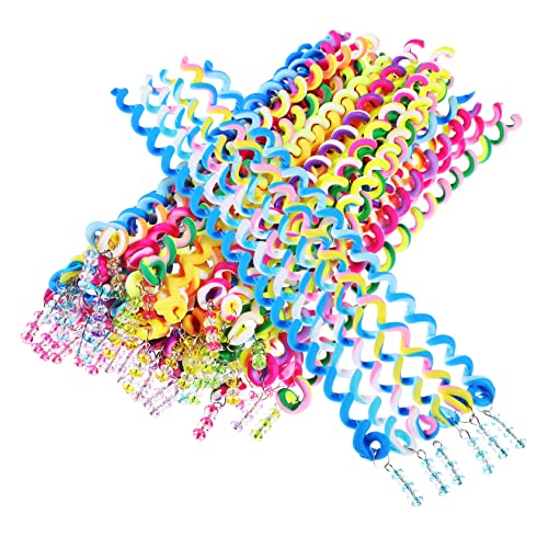 BESTYASH 42stücke Haarflechter Für Junge Mädchen Und Mädchen Bunte Flechtwerkzeuge Für Haare Spiralflechter Als Haarschmuck Leichtes Und Elastisches Styling-tool Geeignet Für von BESTYASH