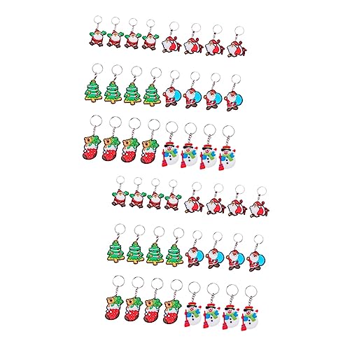 BESTYASH 48 Stück Weihnachts Schlüsselanhänger Weihnachtsfiguren Ornamente Schlüsselhalter Für Autos Weihnachtliche Schlüsselanhänger Auto Schlüsselanhänger Auto Anhänger Weihnachts BESTYASH 48 Stück Weihnachts Schlüsselanhänger Weihnachtsfiguren Ornamente Schlüsselhalter Für Autos Weihnachtliche Schlüsselanhänger Auto Schlüsselanhänger Auto Anhänger Weihnachts von BESTYASH