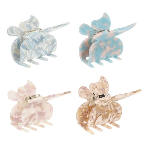 BESTYASH 4stücke Schmetterlinge Haarklammern Schmetterlings Haar Clips Kreative Haarspangen Aus Hochwertigem Material Für Damen Stilvolle Kopfschmuck BESTYASH 4stücke Schmetterlinge Haarklammern Schmetterlings Haar Clips Kreative Haarspangen Aus Hochwertigem Material Für Damen Stilvolle Kopfschmuck von BESTYASH