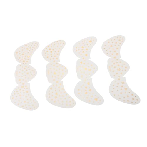 BESTYASH 4blätter Trendige Gesichtsaufkleber Temporäre Aufkleber Für Gesichtsdekoration Künstlerische Sommersprossenflecken Leichte Wasserfeste Sommersprossenaufkleber von BESTYASH