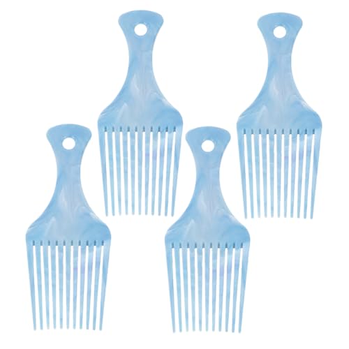BESTYASH 4stücke Breiter Zahnkamm Für Lockiges Haar Antistatischer Haarkamm Für Männer Zum Frisieren Und Stylen Von Wellen Und Locken Langlebig Und Modern von BESTYASH
