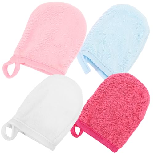 BESTYASH 4stücke Waschbare Gesichtswäscherhandschuhe Wiederverwendbare Gesichtsreinigungshandschuhe Make-up-entferner-handschuhe Für Hause Und Unterwegs BESTYASH 4stücke Waschbare Gesichtswäscherhandschuhe Wiederverwendbare Gesichtsreinigungshandschuhe Make-up-entferner-handschuhe Für Hause Und Unterwegs von BESTYASH