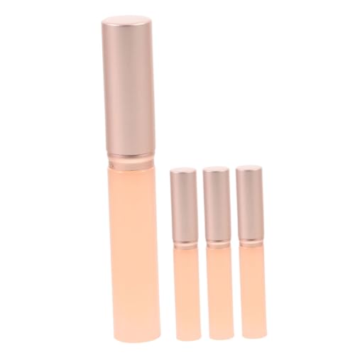 BESTYASH 4stücke Lippenpinsel Aus Kunststoff Und Silikon Tragbarer Lippenstift-applikator Lipgloss-pinsel Make-up-tool Für Frauen Concealer-pinsel Für Präzise Anwendung von BESTYASH