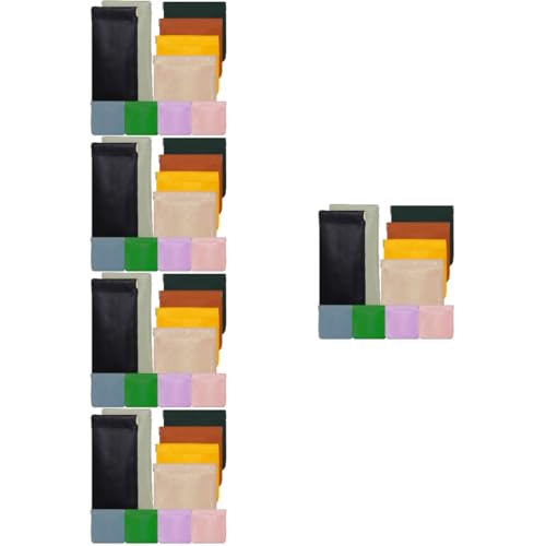 BESTYASH 5 Sätze Kleine Kosmetiktaschen Für Damen Teiliges Tragbare Pu Schminktaschen Reisen Und Makeup Aufbewahrung 10 Stück * 5 von BESTYASH