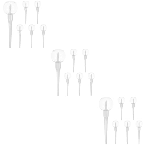 BESTYASH 5 Sätze Nachfüllbarer Lippentubus Wieder Auffüllbar Mini-lipgloss-tuben Lippenröhrchen Leer Kosmetik-tools Für Frauen Behälter Für Lipgloss Plastik 6 Stücke * 5 von BESTYASH