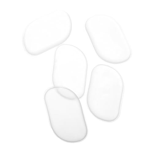 BESTYASH 5stücke Teiliges Transparentes Silikon Make-up-puder-pad Hochdeckende Waschbare Puff-applikatoren Für Präzise Make-up-anwendung Für Flüssige Und Lose Puder Für Frauen Und von BESTYASH