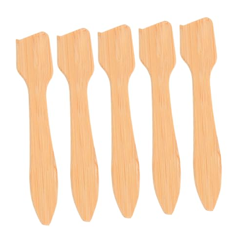 BESTYASH 5 Stück Gesichtsmaskenspatel Gesichtsspatel Maskenmischer Werkzeug Make Up Spatel Maskenmischlöffel Mini Make Up Löffel Lippenspatel Mini Kosmetikspatel Gesichtslöffel von BESTYASH
