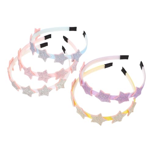 BESTYASH 5 Stück Haarschmuck Teiliges Glitzernde Sternen Haarreifen für Leicht und Strapazierfähig Partys und Festlichkeiten Süßes Design für Strahlende Auftritte von BESTYASH