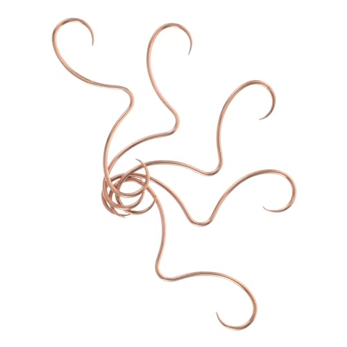 BESTYASH 5 Stück Teiliges Septum piercing Metall Nasenring Schmuck Edelstahl Rosa Gold für Damen Komfortabel Glatt Hautfreundlich Alltagstauglich von BESTYASH