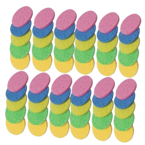 BESTYASH 50 Stück Runde Gesichtsreinigungsschwämme aus Hautfreundlicher Zellulose Multifunktionale Make up Entferner Pads in Hautfarben Praktische Porentiefe Peeling schwämme für Sanfte BESTYASH 50 Stück Runde Gesichtsreinigungsschwämme aus Hautfreundlicher Zellulose Multifunktionale Make up Entferner Pads in Hautfarben Praktische Porentiefe Peeling schwämme für Sanfte von BESTYASH