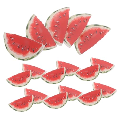 BESTYASH 50stücke Wassermelonen-anstecker Aus Kunststoff Süße Cartoon-broschen Für Rucksäcke Und Kleidung Kawaii Zubehör Für Sommer von BESTYASH