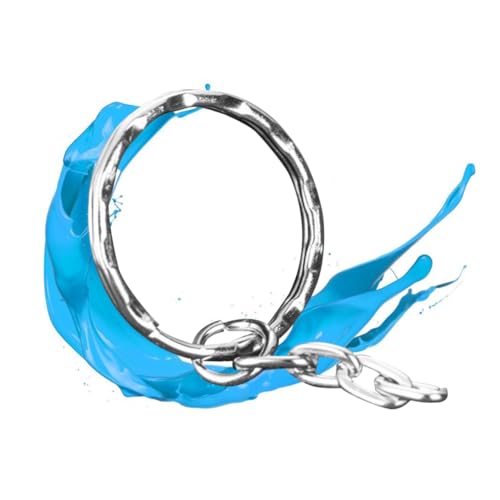 BESTYASH 50 Stück starker Schlüsselanhänger schlüsselanhänger schlüsselbund Label schlusselketten schlüsselring tageb Schlüsselanhänger aus Metall Schlüsselanhänger mit Kette von BESTYASH