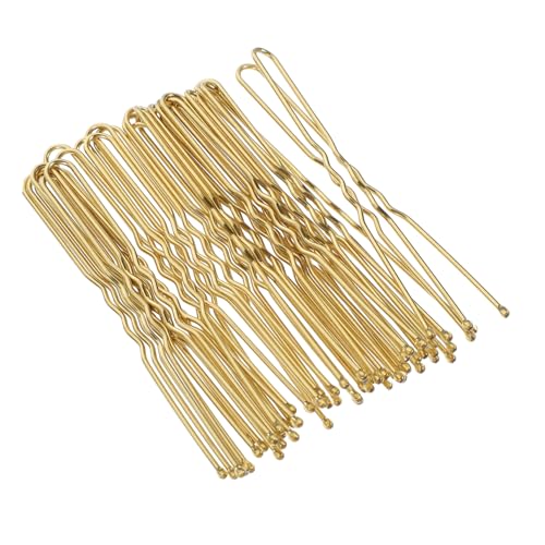 BESTYASH 50stücke U-förmige Haarnadeln Für Damen Metall Haargabeln Haarschmuck Für Frauen Hochsteckfrisur Accessoires Haar Styling Werkzeuge von BESTYASH