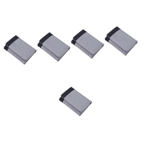 BESTYASH 5-teiliges Kartenetui Für Herren Geldbörse Kreditkartenetui Kartentasche Kleiner Kartenbehälter Reisebrieftasche Karten-Organizer Stabiles Material Leicht Vielseitig Einsetzbar von BESTYASH