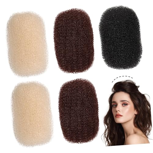 BESTYASH 5stücke Haar Volumen Clips Für Mädchen Haarbuckel-pads Zur Erhöhung Haarvolumens Haarstyling-klammer Haarbasisclips Haarbuckelclips von BESTYASH