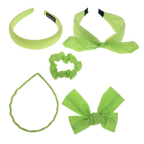 BESTYASH 5stücke Teiliges Set Mit Stirnband Und Haarschmuck Für Mädchen Für Spa Und Gesichtswäsche Haargummis Und Haarspangen von BESTYASH