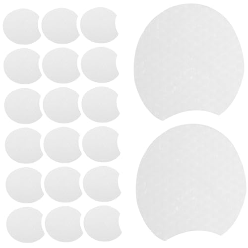 BESTYASH 600stücke Halbmond Make-up Pads Aus Vliesstoff Wiederverwendbare Sanfte Abschminkpads Für Gesichtsreinigung Und Hautpflege Praktische Reinigungspads Für Frauen Und Mädchen von BESTYASH