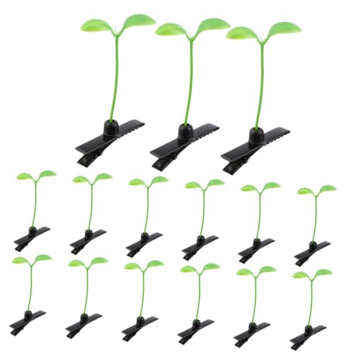 BESTYASH 60stücke Pflanzenhaarspangen Sprossenclips Aus Sicherem Kunststoff Haarschmuck Für Teenager-mädchen Und Erwachsene Haarclips Zum Teilen von BESTYASH
