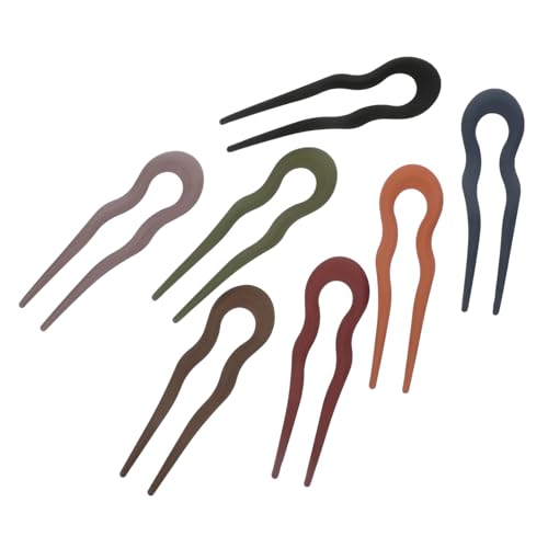 BESTYASH 7 Stück Teiliges U förmige Matte French Hair Pins Haarnadeln für Damen Haarschmuck Haarklammern zur Sicheren Fixierung von Haar dutt Am Hinterkopf Geeignet von BESTYASH
